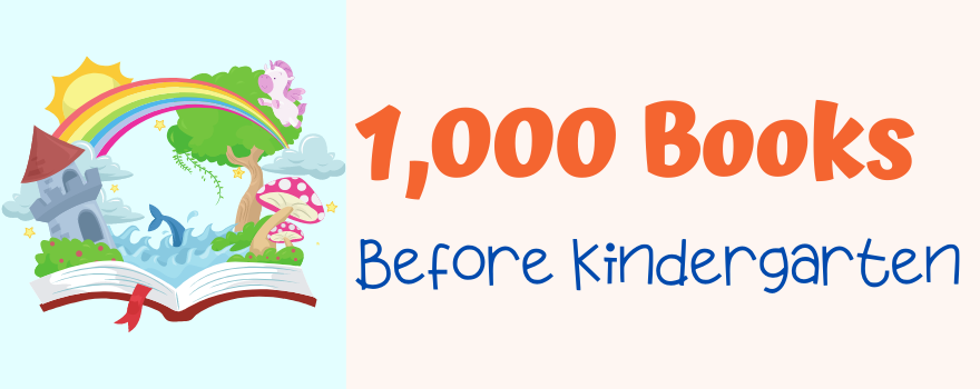 1,000 Books Before Kindergarten Logo