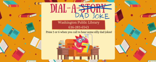 Dial A Story Dad Jokes Logo