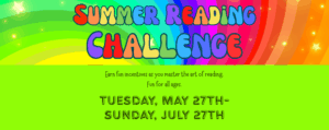 Summer Reading Challenge Begins