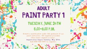 Adult Paint Party 1