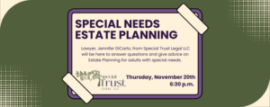 Special Needs Estate Planning