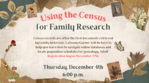 Using the Census for Family Research
